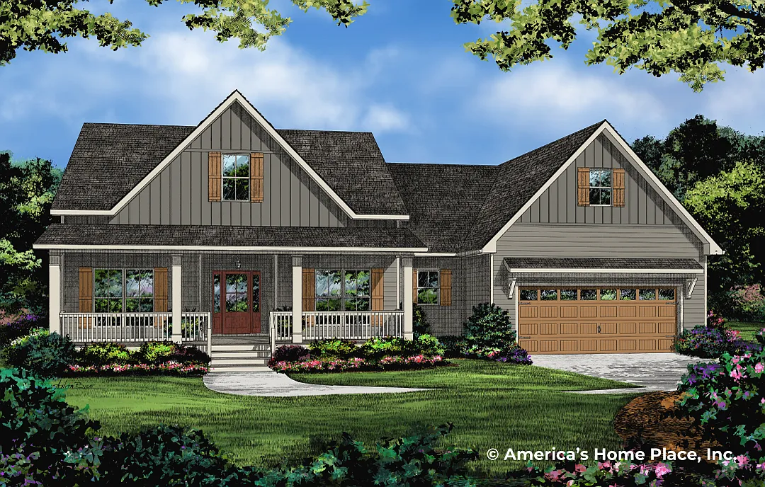 Berglund Modern Farmhouse Plan, Cincinnati, KY: Build On Your Lot photo 1