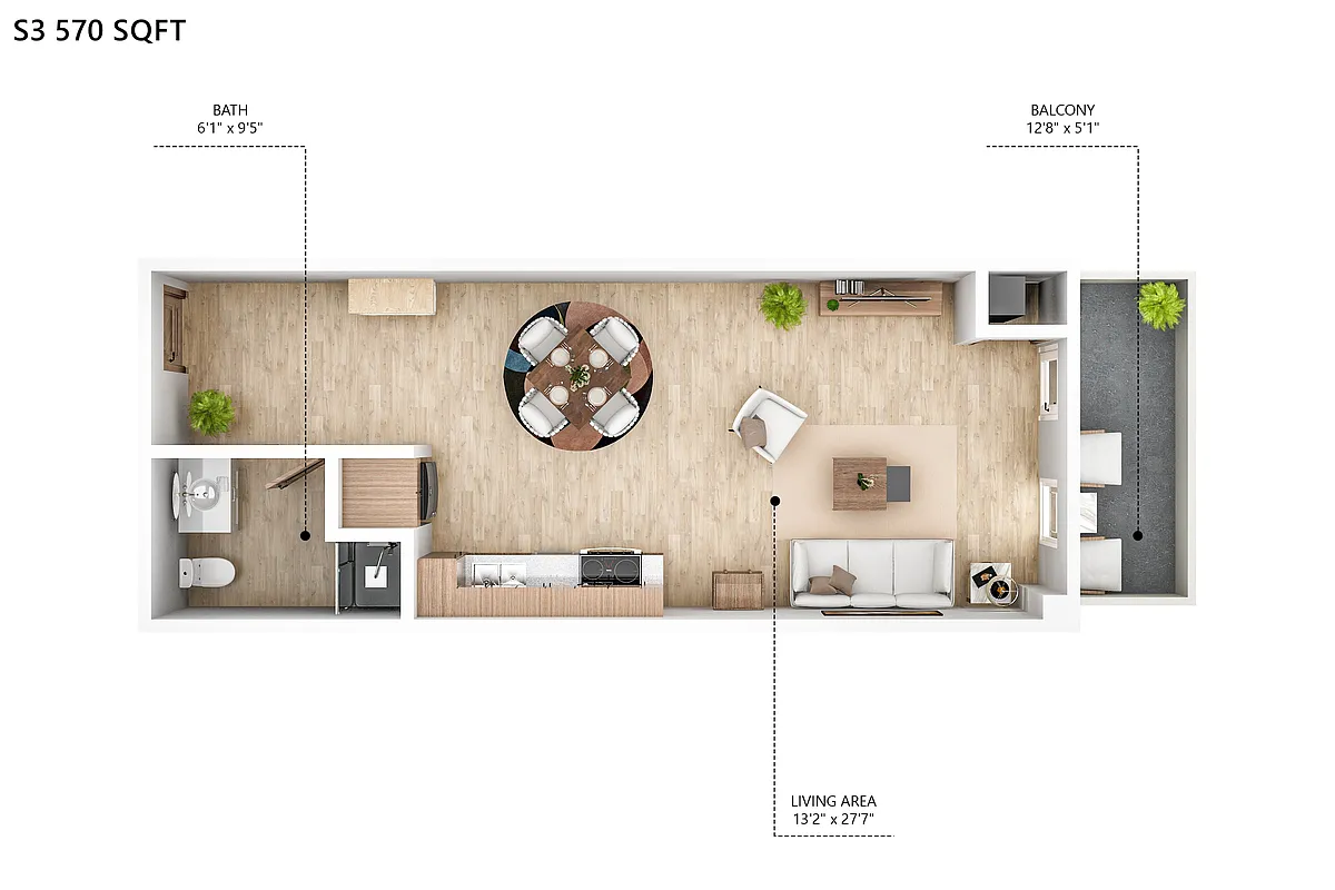 Floor plan S3