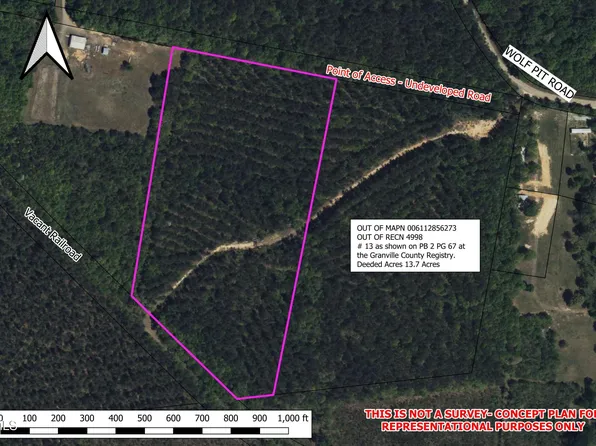 LOT 13 Wolf Pit Rd Lot 13, Oxford, NC 27565
