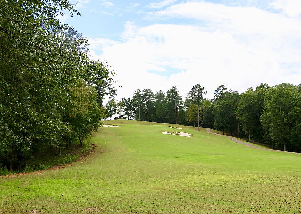View of 21st hole from lot