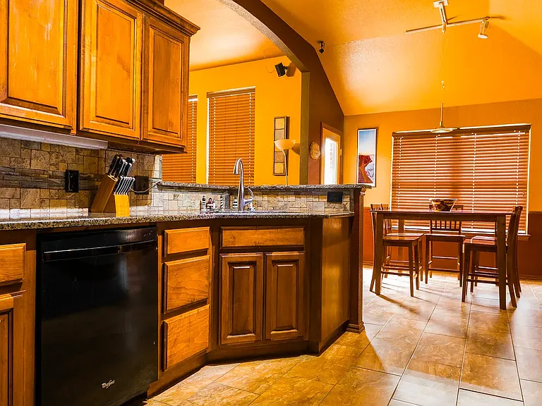 Kitchen looking towards Dining Area