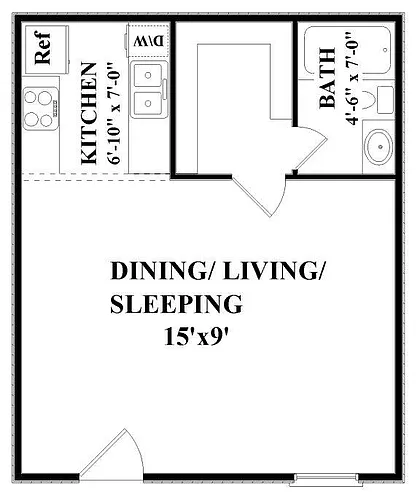 Floor plan S1