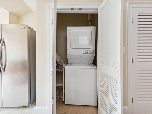 Full size Laundry in Kitchen