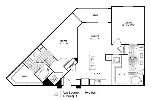 Floor plan B2