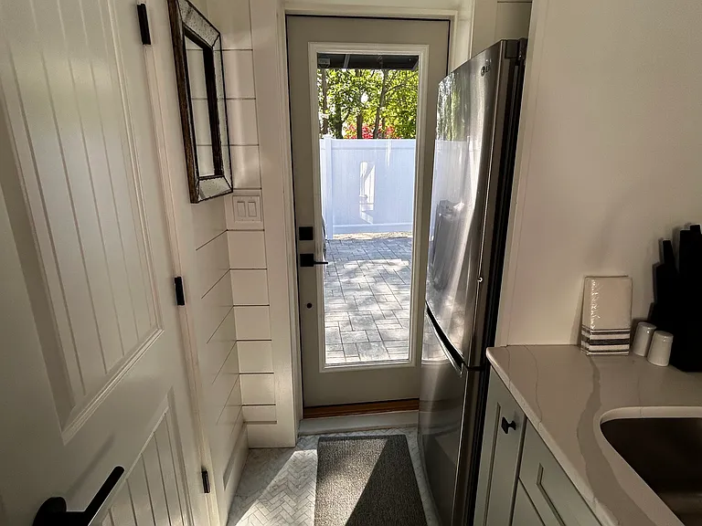 Kitchen and Patio