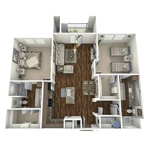 Floor plan B1