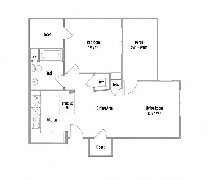 Floor plan A5 - Eastbridge