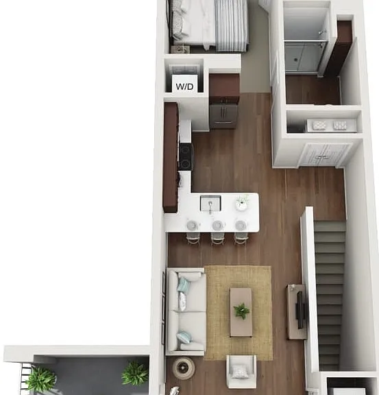 Floor Plan A | Drexel Ridge Apartments | Apartments in Oak Creek, WI Floor Plan A | Drexel Ridge Apartments | Apartments in Oak Creek, WI