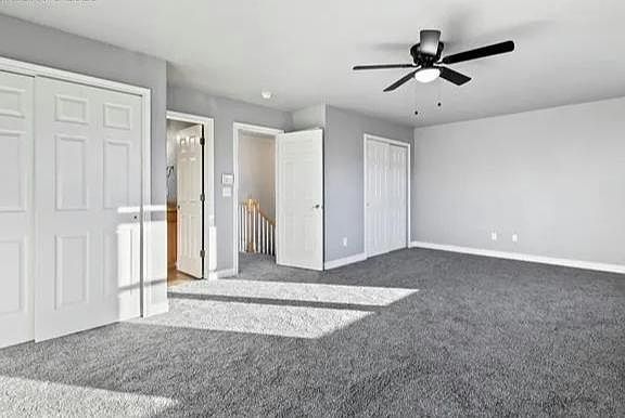 Double Huge Master Closets