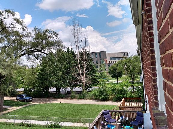 View of Morgan State from the Living Room Window