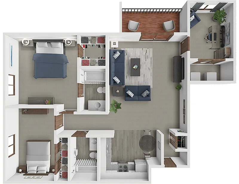 Floor plan McKinley