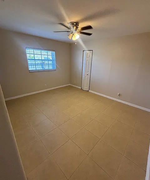 Large Master bedroom with walk-in closet and bathroom