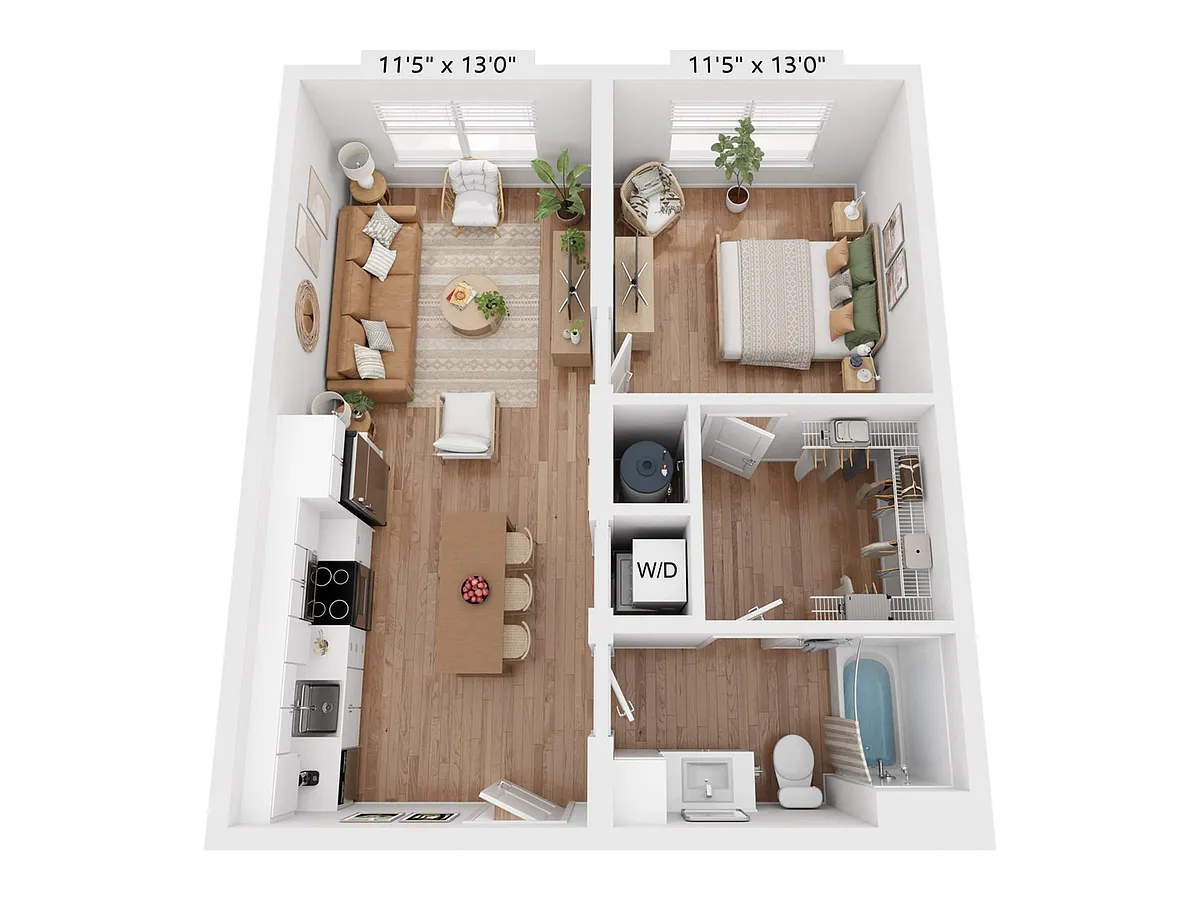 Floor plan A1
