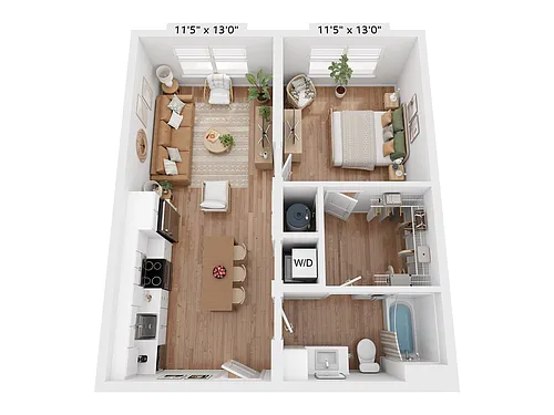 Floor plan A1