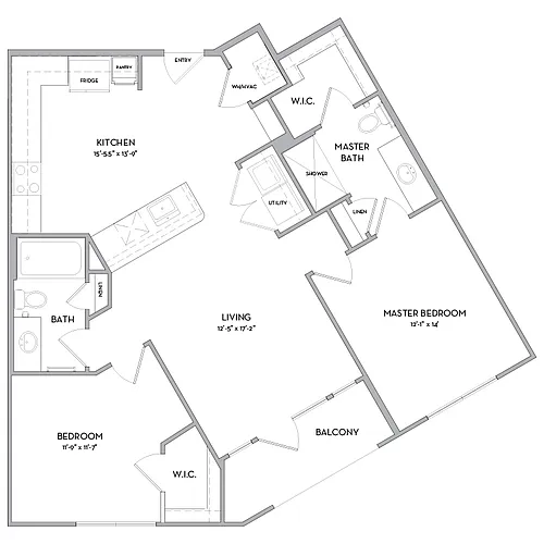 Floor plan B2