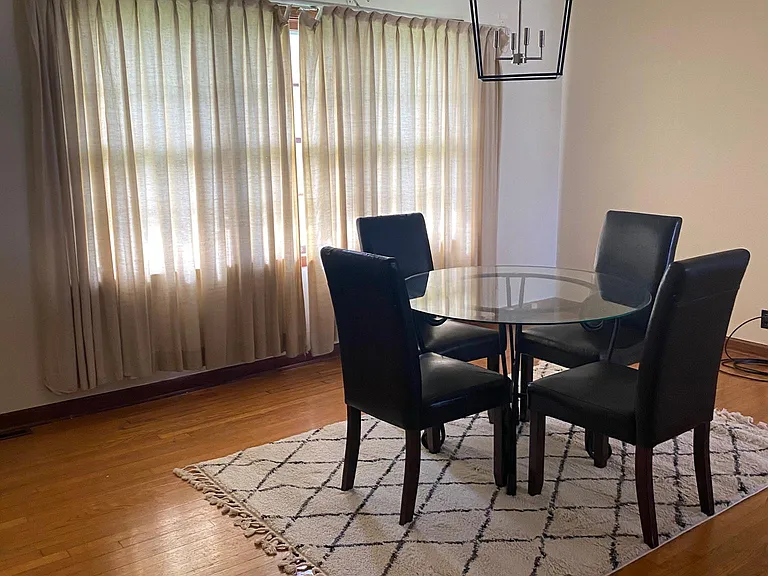 Beautiful hardwood floors & New lighting