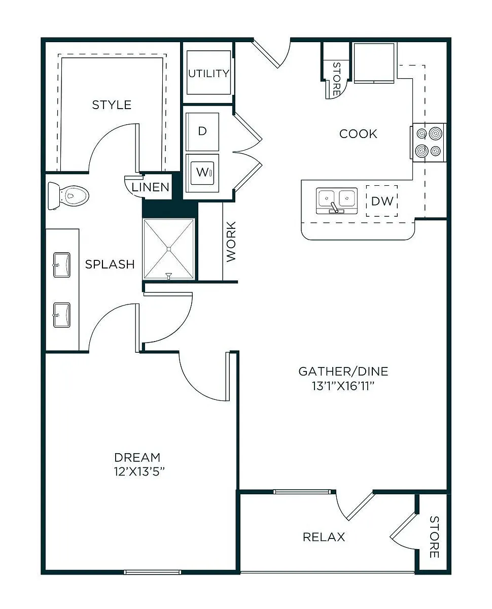 Floor plan A3-A