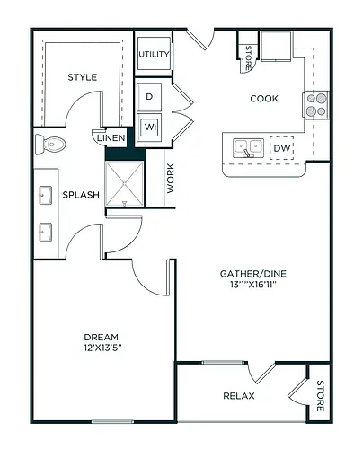 Floor plan A3-A