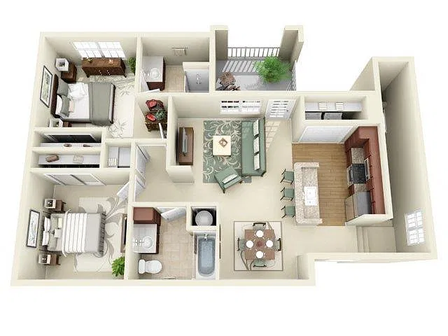 Floor plan Grand Canyon