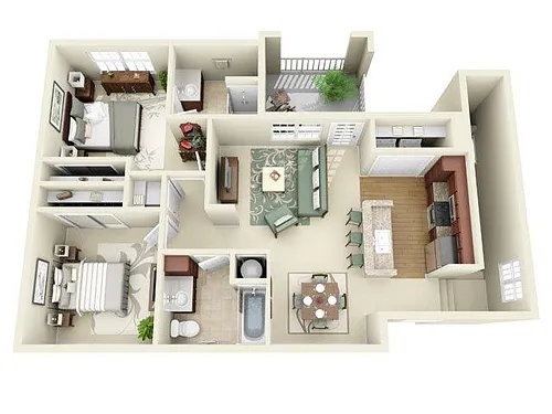 Floor plan Grand Canyon