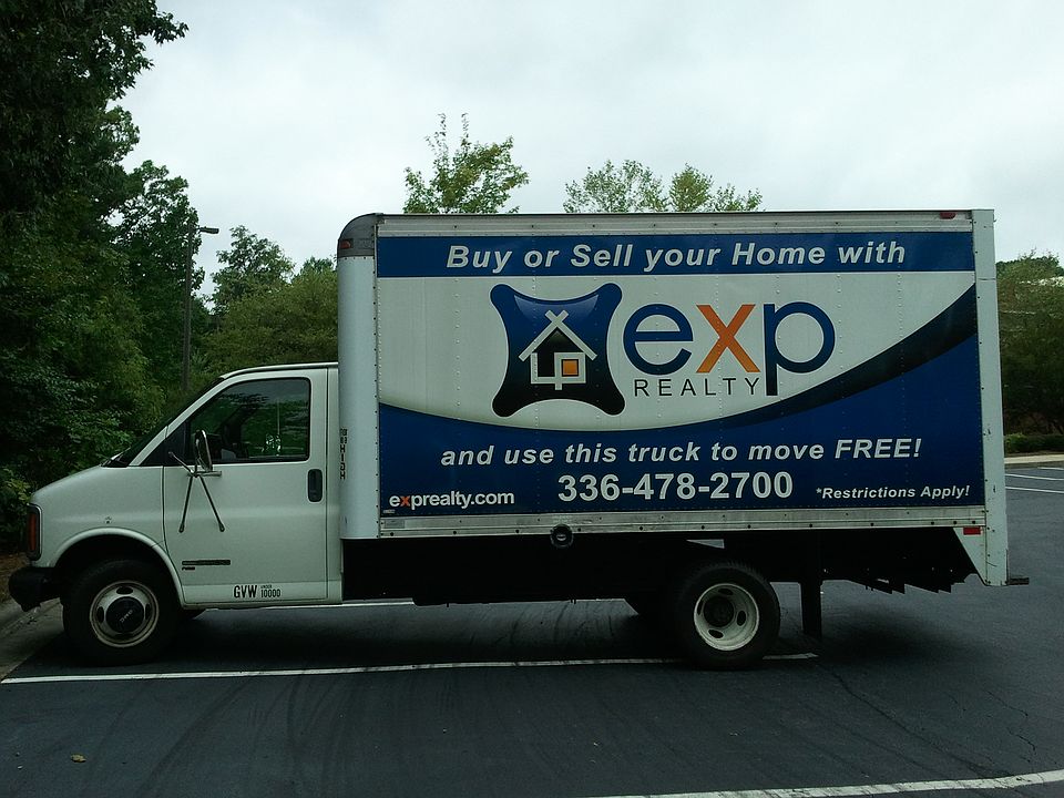 eXp clients can use our eXp van moving locally for free* (*some restrictions)