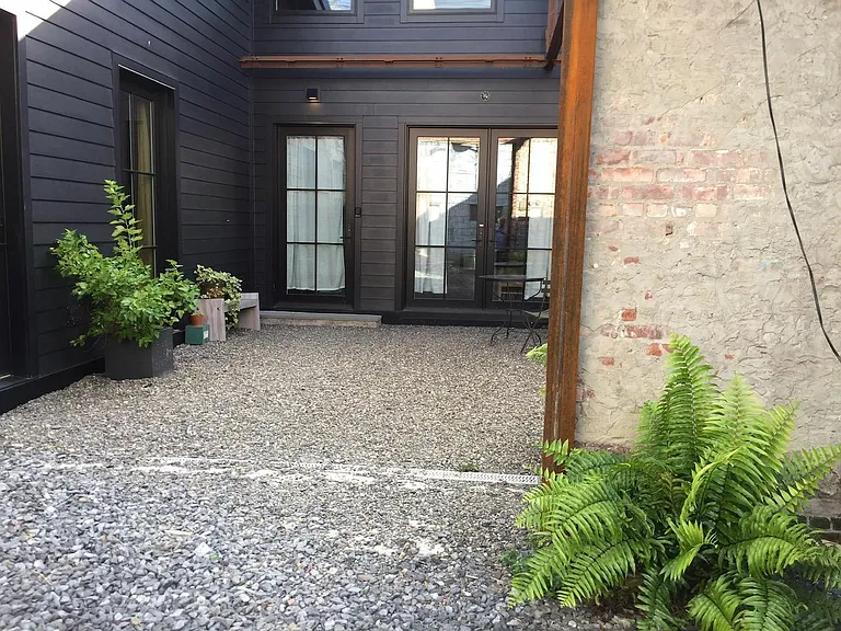 Opening to Rear Courtyard and Unit