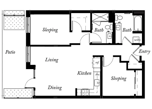 Floor plan B5