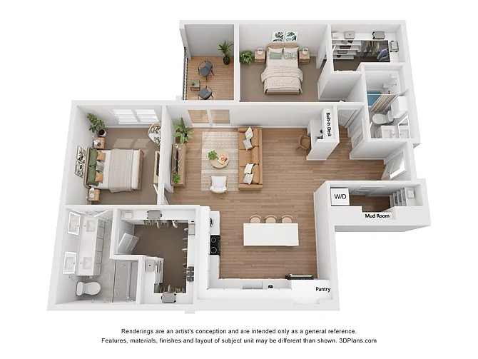Floor plan Chamomile