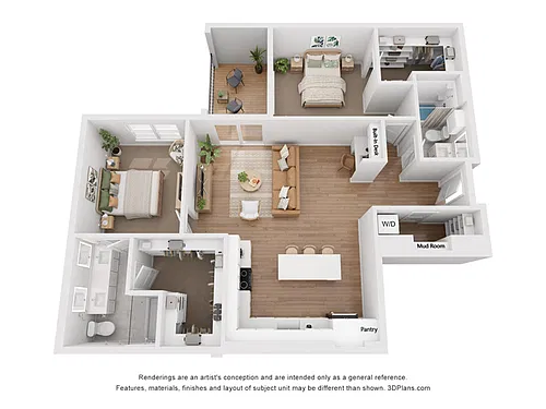 Floor plan Chamomile