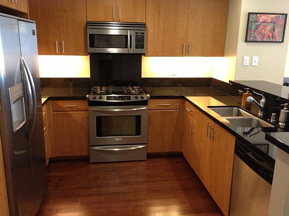 Gourmet kitchen with high end appliances