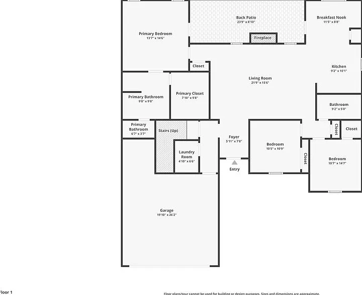 3 bed, 2.0 bath, 1800 sqft, $2,230 — Photo 2