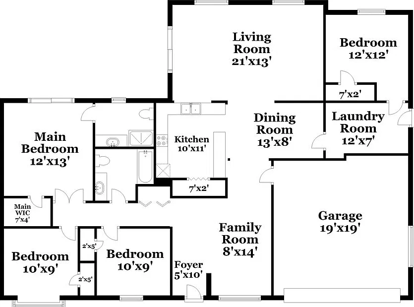 4 bed, 2.0 bath, 1700 sqft, $2,570 — Photo 2