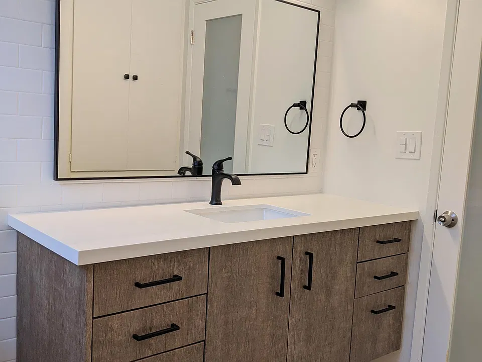 Bathroom #1 with 60 inch vanity