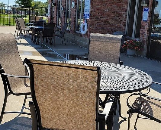 Patio at the club house