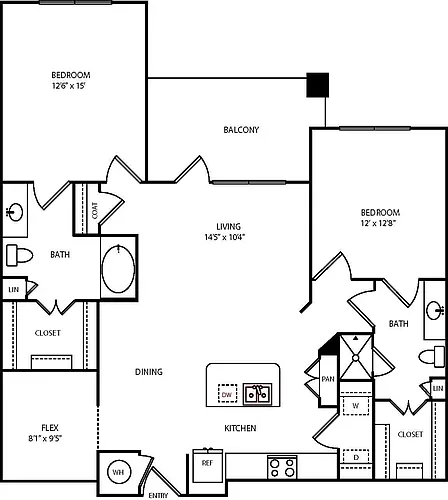 Floor plan B2K