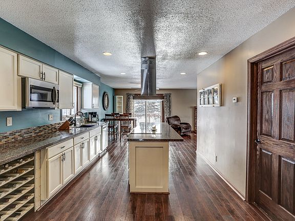 Updated and open kitchen