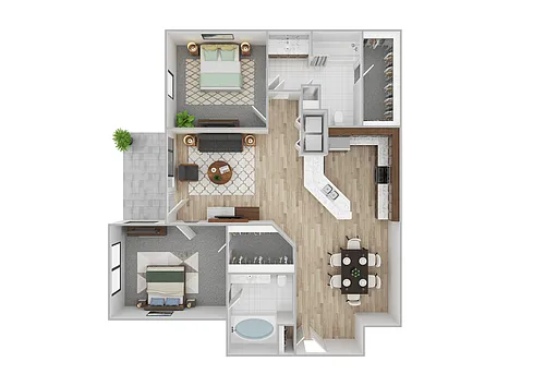 Floor plan B3