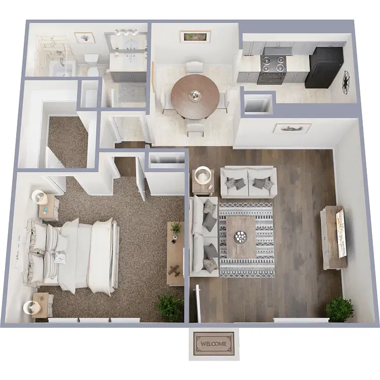 Floor plan A1