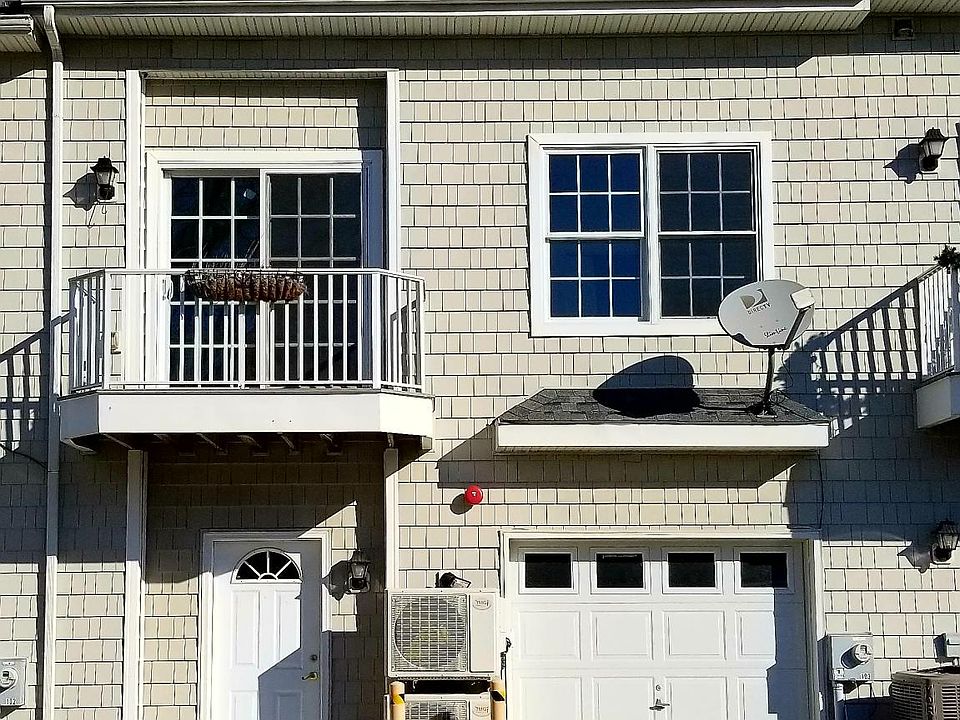 Back of the townhouse