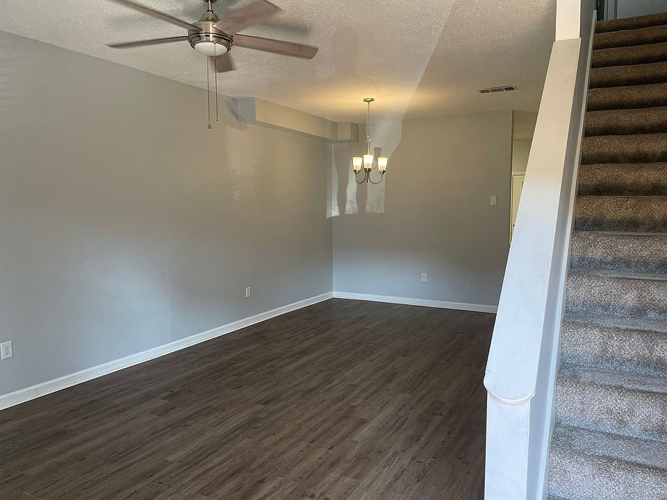Lots of room with the open living/dining floor plan