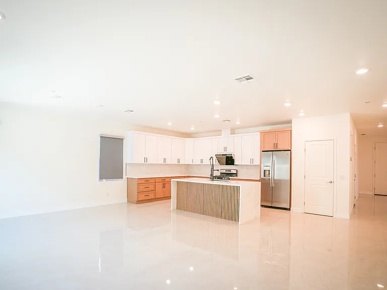 Kitchen and Living Room