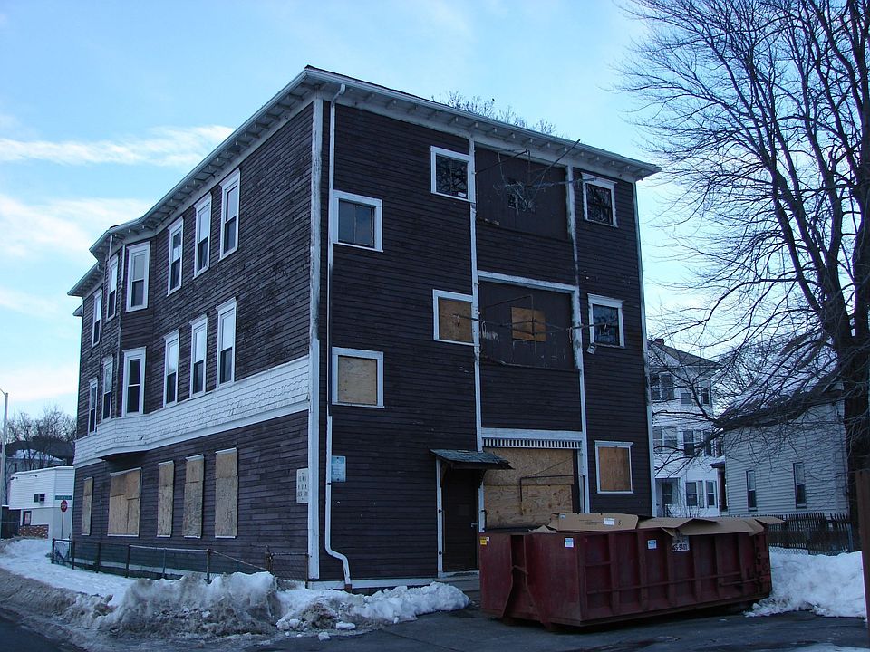 Rear View, Front Porches Not Original To Building