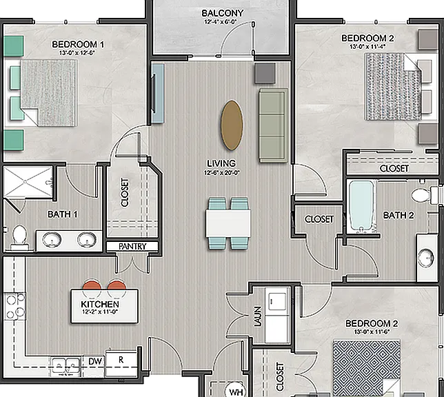 3 BEDROOM 3 BEDROOM