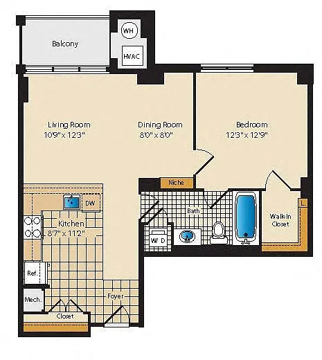 Floor plan Monza
