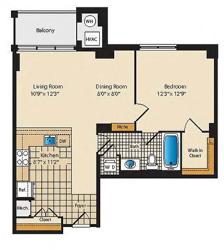 Floor plan Monza