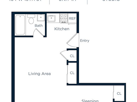 2nd image of 434 W 19th St APT 1A