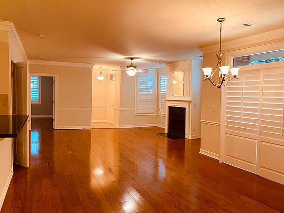 Large open and inviting living and dining area.