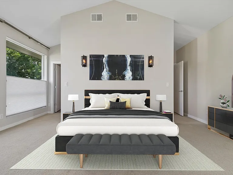 Virtually staged to show potential use