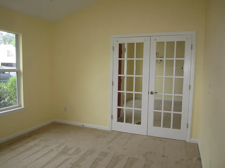 Office/den facing front entryway