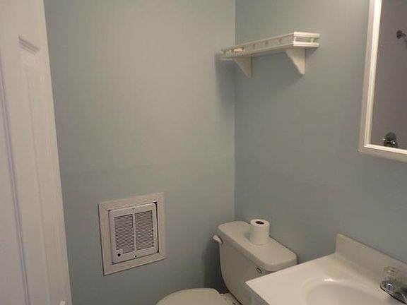 bathroom has shower and tub